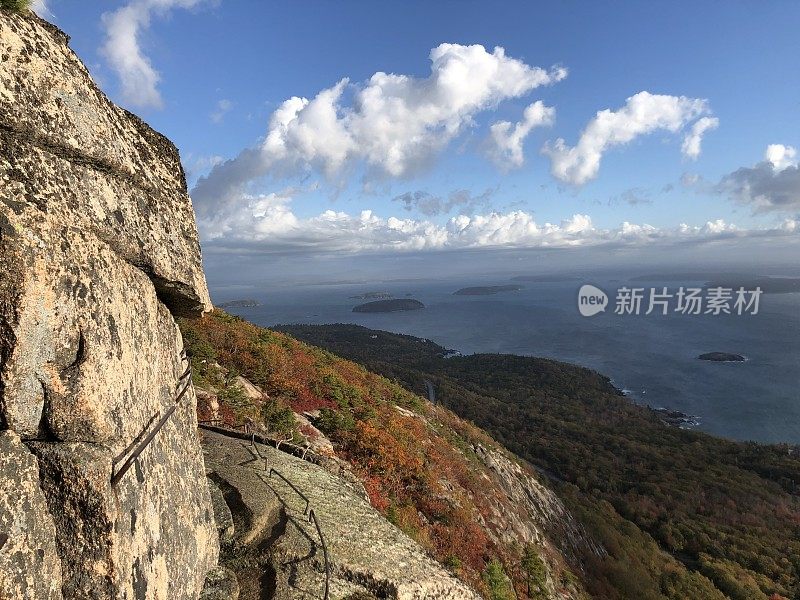 徒步峭壁环线- Bar Harbor, ME